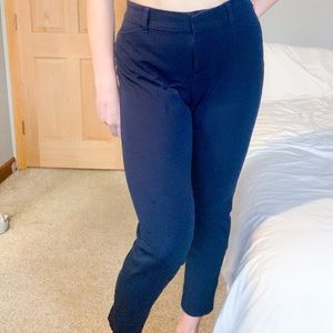 Old Navy Pixie Never Fade Navy Ankle Cut Pants